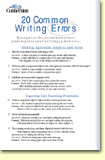 20 Common Writing Errors